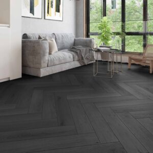 visgraat dryback charcoal oak